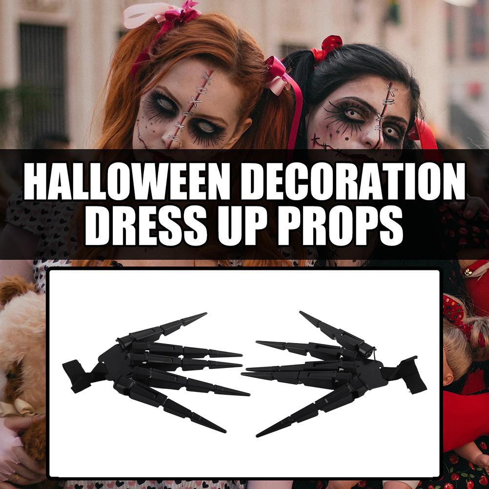Halloween Jointed Fingers Halloween Cosplay Props Horror Joint Claw Toy for Masquerade Party