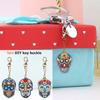4/5PCS DIY Diamond Key Chain Special Shaped Full Diamond Painting Keyring Keychains Cross Stitch Embroidery Women Bag Key Chain