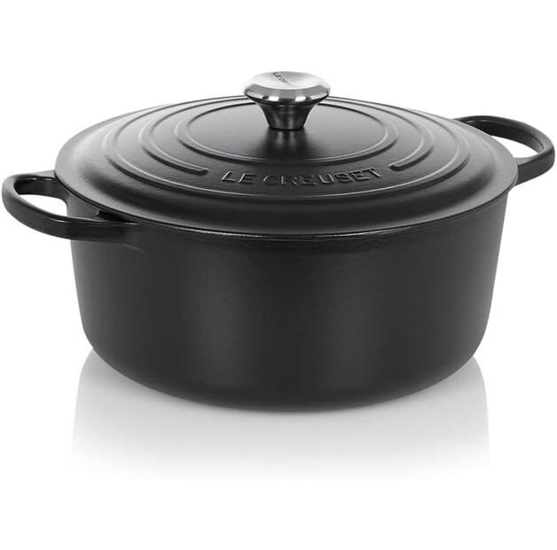 Cast Iron Roaster Le Creuset Signature Round 28 Cm Black 6.7 L (21177280000430)