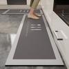 Кухонный коврик Впитывающий Нескользящий Ковер Диатомовая Земля Длинные Коврики для Ног Минималистичный Стиль Домашнее Украшение Коврик для Ванной