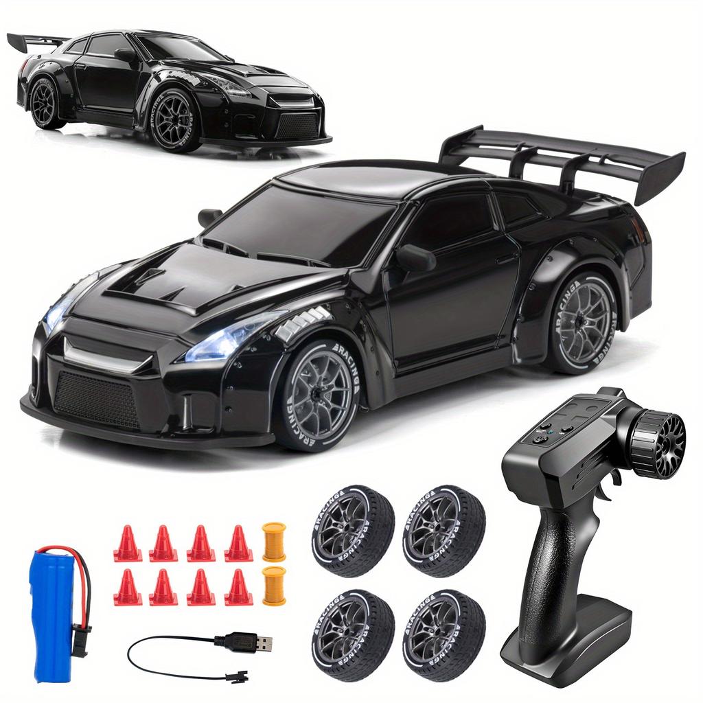 1: Масштаб 1:24 Скоростная 4WD RC Дрифт Машина на Радиоуправлении 2.4G RC Гоночная Машина Детская Электрическая Игрушка Для Мальчиков Детей Рождественский Подарок