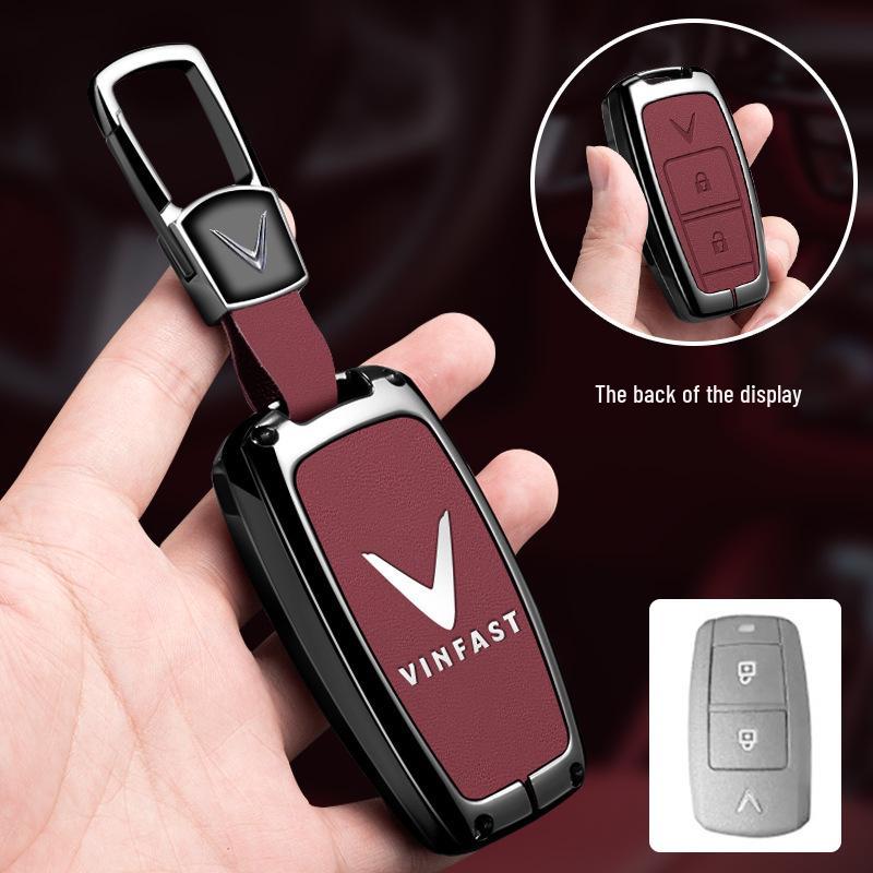 Премиальные чехлы для ключей для автомобилей Vinfast Вьетнам: Совместимо с моделями V5, VF8 и VF3/5/9.