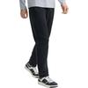 Fila Lifestyle White Series Logo Pattern Outdoor Casual Mid-Rise Drawstring Knit Sports Pants Men Pants Black F11M443603FBK