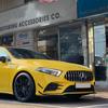 BKS2 3 шт. Передний нижний спойлер-губа сплиттер канард для Mercedes-benz A-Class V177 W177 A35 A180 A200 A220 A250 AMG 2019-2022