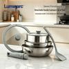 Luminarc Sevre Ceramic Detachable Handle Cookware Set (4-Piece)