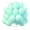 50Pcs Latex Balloons Inflatable Explosion-proof Versatile Decorative Reusable Scene Layout Candy Color Round Heart Balloons Happy Birthday Party