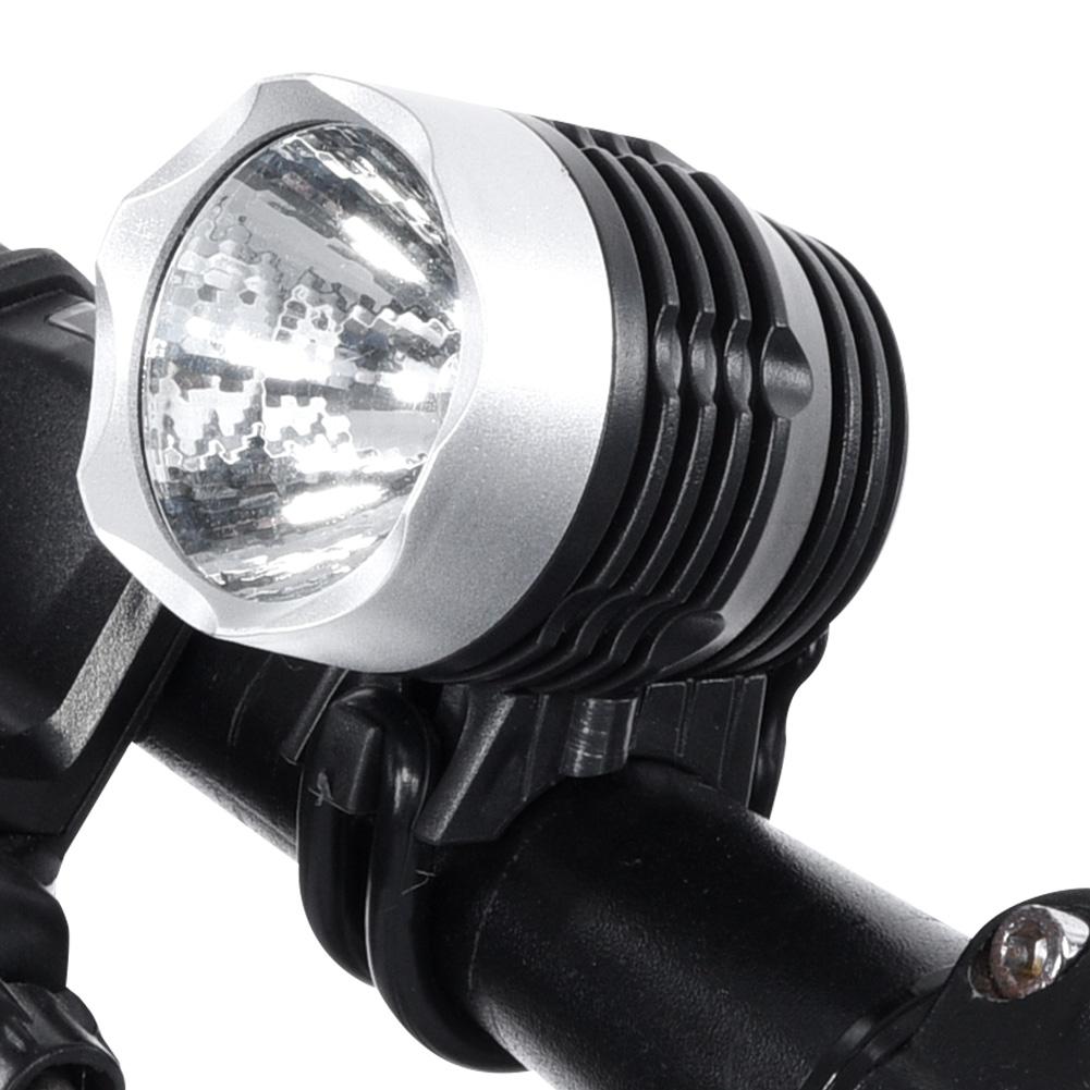 Уличный водонепроницаемый пластиковый передний фонарь для велосипеда, крепление на ремень для фары