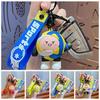 Football Volleyball Tennis Sporting Keyring PVC Volleyball Car Key Pendant  Key Ring Gift