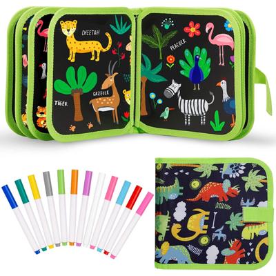 Стираемая книга для рисования, многоразовая доска для рисования с волшебными ручками, игрушки для рисования для детей, Монтессори, развивающая игрушка, сделай сам, подарок для малышей