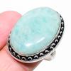 Amazonite Gemstone 925 Sterling Silver Jewelry Ring Size 10 S2b42