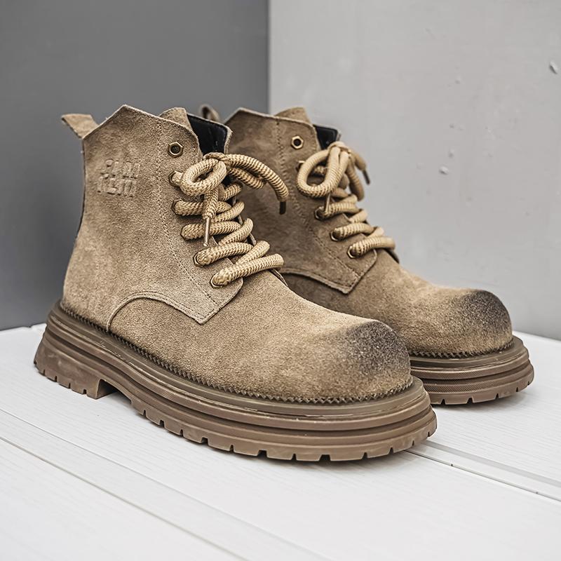 Новые инструменты военные тренировочные альпинистские высокие ботинки из ревеня британские весенние ботинки Martin мужские военные ботинки 2025 пустынные ботинки универсальные