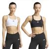 Спортивный бюстгальтер TRN OPTIME Средняя поддержка для женщин VZ862 L [Adidas] 2 шт. Черный/Белый (KF8822)