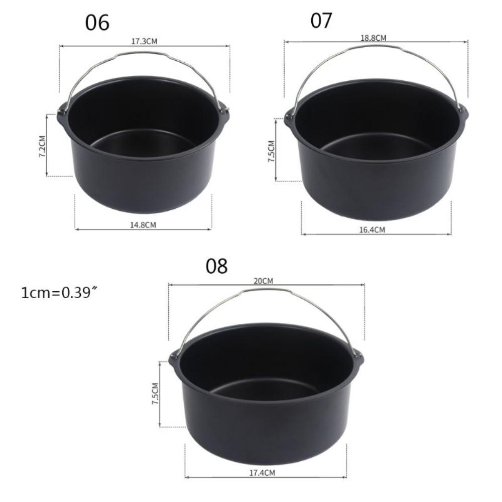 Форма для торта, бочка для хлеба, пиццы, форма для торта с антипригарным покрытием, противень, круглая корзина для жарки