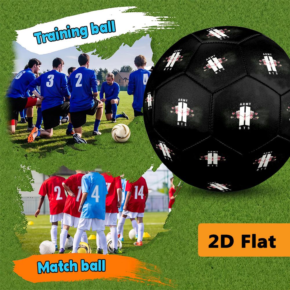 "Generation BTS: Musical Journey" Soccer Ball Suitable for both training and competition Wear-resistant and slip-resistant No. 5 football