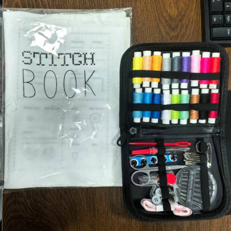 Книга-образец вышивки стежками на льне для любителей вышивки (Сделай сам)