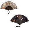 Складной ручной веер с кисточкой Летний складной веер Красивый Танец