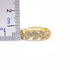Nidin Temperament Romantic Heart Open Adjustable Rings for Women Girls Engagement Zircon Party Wedding Gift Jewelry Wholesale