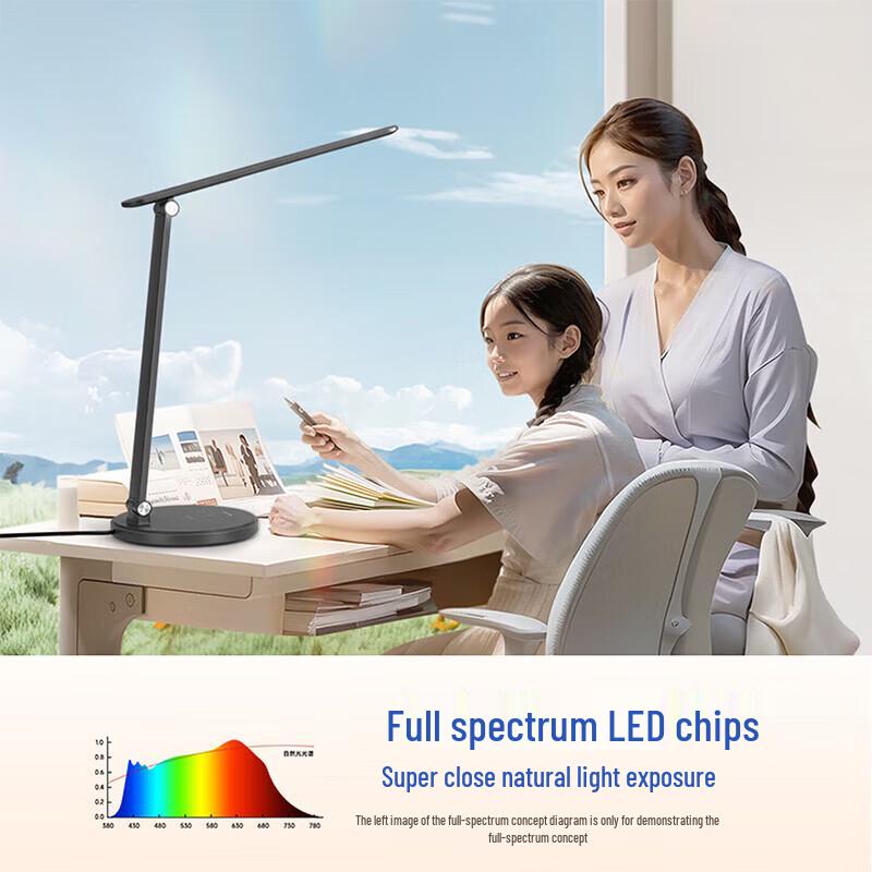 Panasonic AAAA Full-Spectrum Eye-Protection LED Desk Lamp