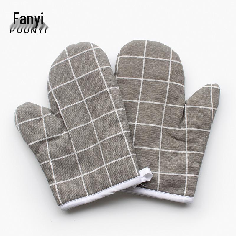 10-Year High-Temperature Insulated Kitchen Gloves for Cooking & Microwave