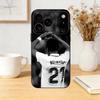Чехол для телефона Rodrygo S-Silva de G-Goes Для iPhone 17,16,15,14,13,12,11 Plus,Pro,Max,Mini Силиконовый черный Мягкая накладка