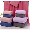 Набор банных полотенец из кораллового бархата, утолщенное впитывающее быстросохнущее плюшевое полотенце для взрослых + набор банных полотенец