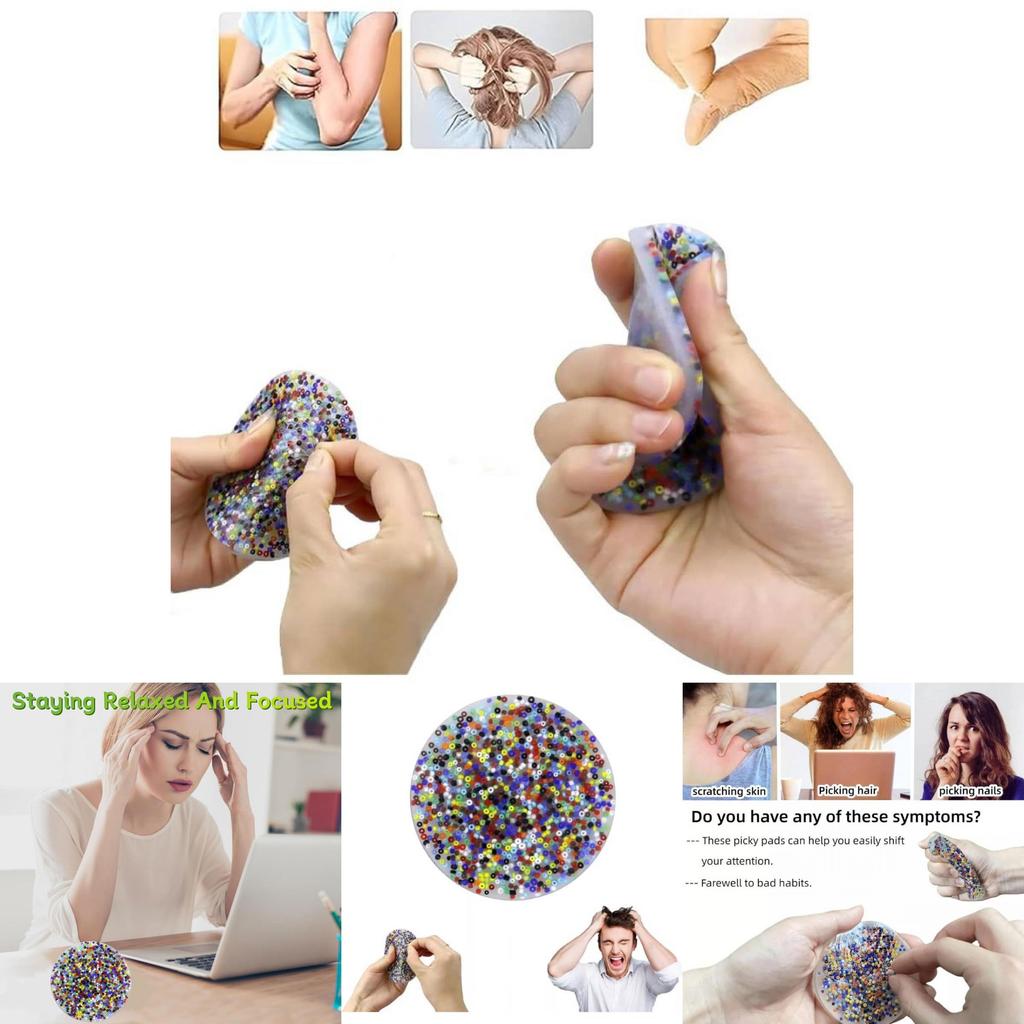 Soft And Durable Skin Picking Fidget Toys For Anxiety Relief And Sensory Play Ideal For All Ages
