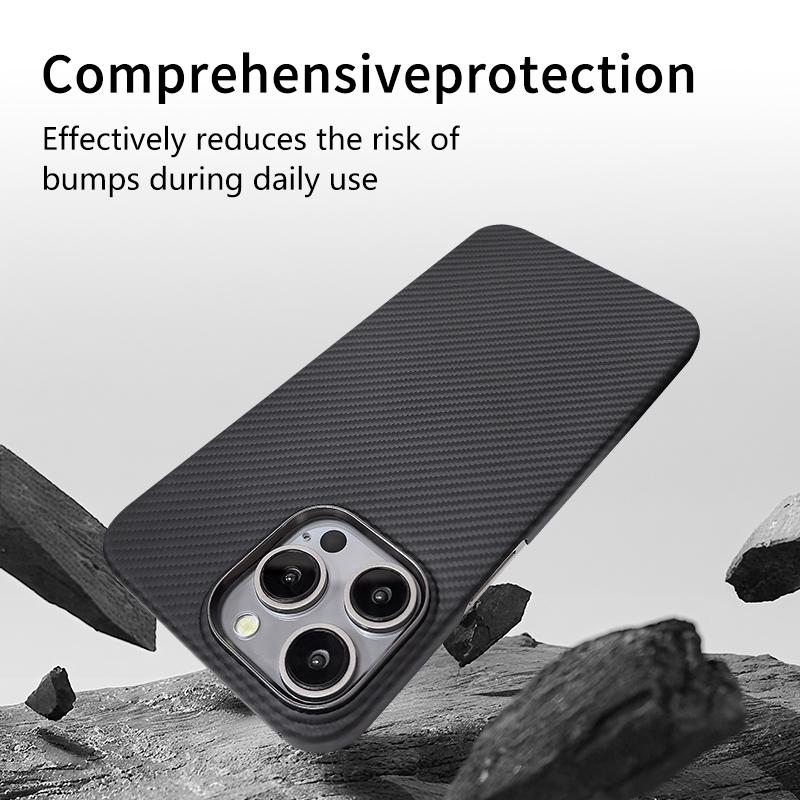 Ударопрочный роскошный чехол из углеродного волокна для 13Pro 13Pro Max Тонкий легкий мягкий чехол Магнитный держатель-кольцо Индивидуальный