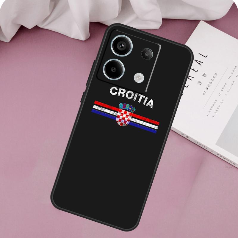Чехол Флаг Хорватии для Xiaomi Redmi Note 14 13 12 11 10 9 Pro 11S 12S Redmi 15C 14C 10C 12C 13C 15