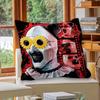 Classic Horror Movie TERRIFIER Cushion Cover Pillowcase Upholstery Sofa Throw Pillow Home Decor Pillowcas