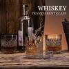 1/2/3pcs European Style Glass Cup, Household Transparent Foreign Wine Cup, Whiskey Glass, Creative Beer Glass, Liquor Set