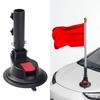 Suction Cup Flag Pole Holder Practical Sturdy Support Mounting Bracket