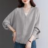 Вязаный кардиган с бахромой Plus Size 2025 - Свободный короткий свитер с рукавами летучая мышь для женщин, Повседневная верхняя одежда для весны/осени