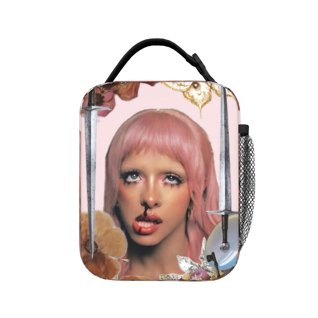 Melanies Martinez Hades Album 2026 Insulated Lunch Bag for Men Women Food Bag Portable Cooler Thermal Lunch Boxes For Travel