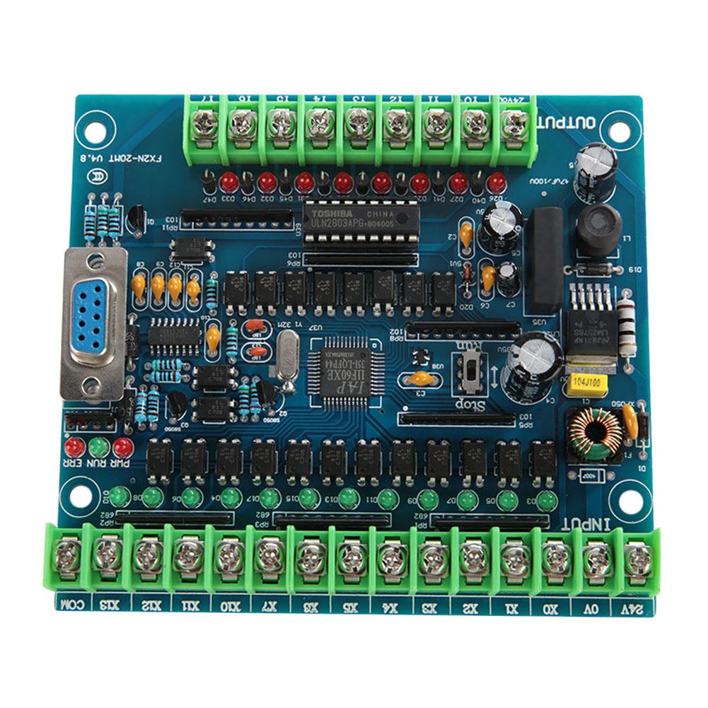 Industrial Programmable Control Board FX2N 20MT 12 Input 8 Output 24V 0.5A