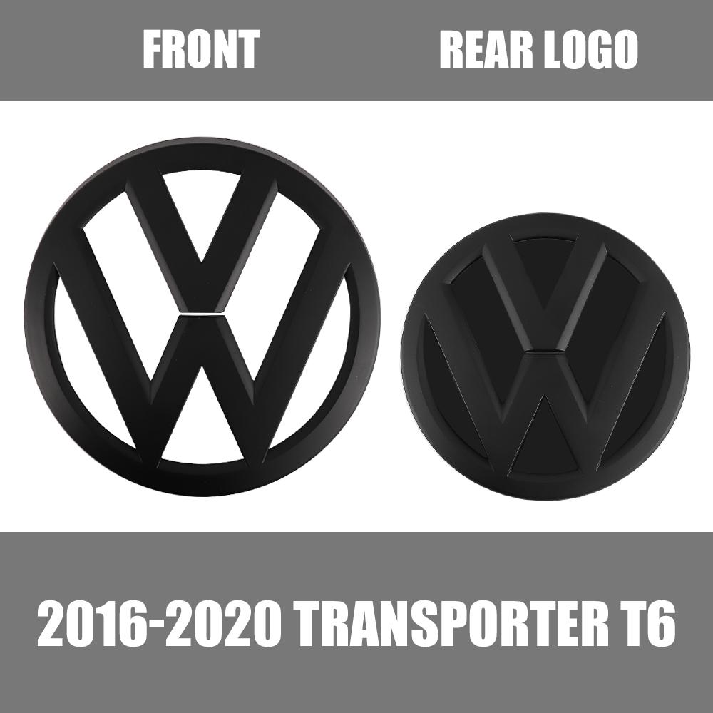 For Volkswagen VW For Volkswagen VW Transporter T6 2016 2017 2018 2019 2020 Car Front Grill Badge Rear Trunk Emblem Cover Auto Accessories