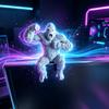 Креативная статуэтка-топпер для монитора 'Рычащий гориллу' 3D-печать, Серый обезьяний орнамент для полок монитора, Декор для офиса