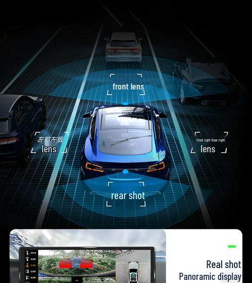 Видеорегистратор Toyota Camry/Highlander/RAV4 Frontlander с панорамной съемкой 720°