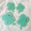 Artisan Acrylic Four Leaf Clover Hair Clip Eye Catching Hair Styling Accessory Handmade Hairpin for Daily or Travel Use