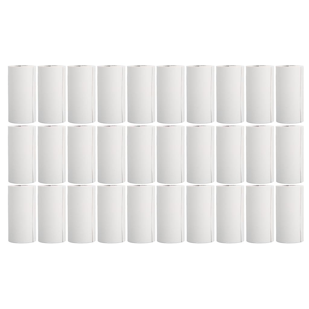 30pcs Thermal Printing Paper 57x30mm Uniform Coating Clear Printing Receipt Printing Label for POS Terminal Systems