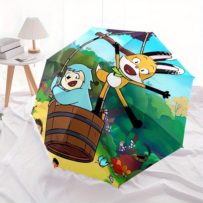 1pc Balloon Adventure Themed High-quality Umbrella,Automatic Opening and Closing Umbrella,Multi-functional Umbrella G0811266