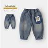 Весенне-осенний стиль Джинсы для мальчиков-малышей: 1-3 года, Длинные брюки