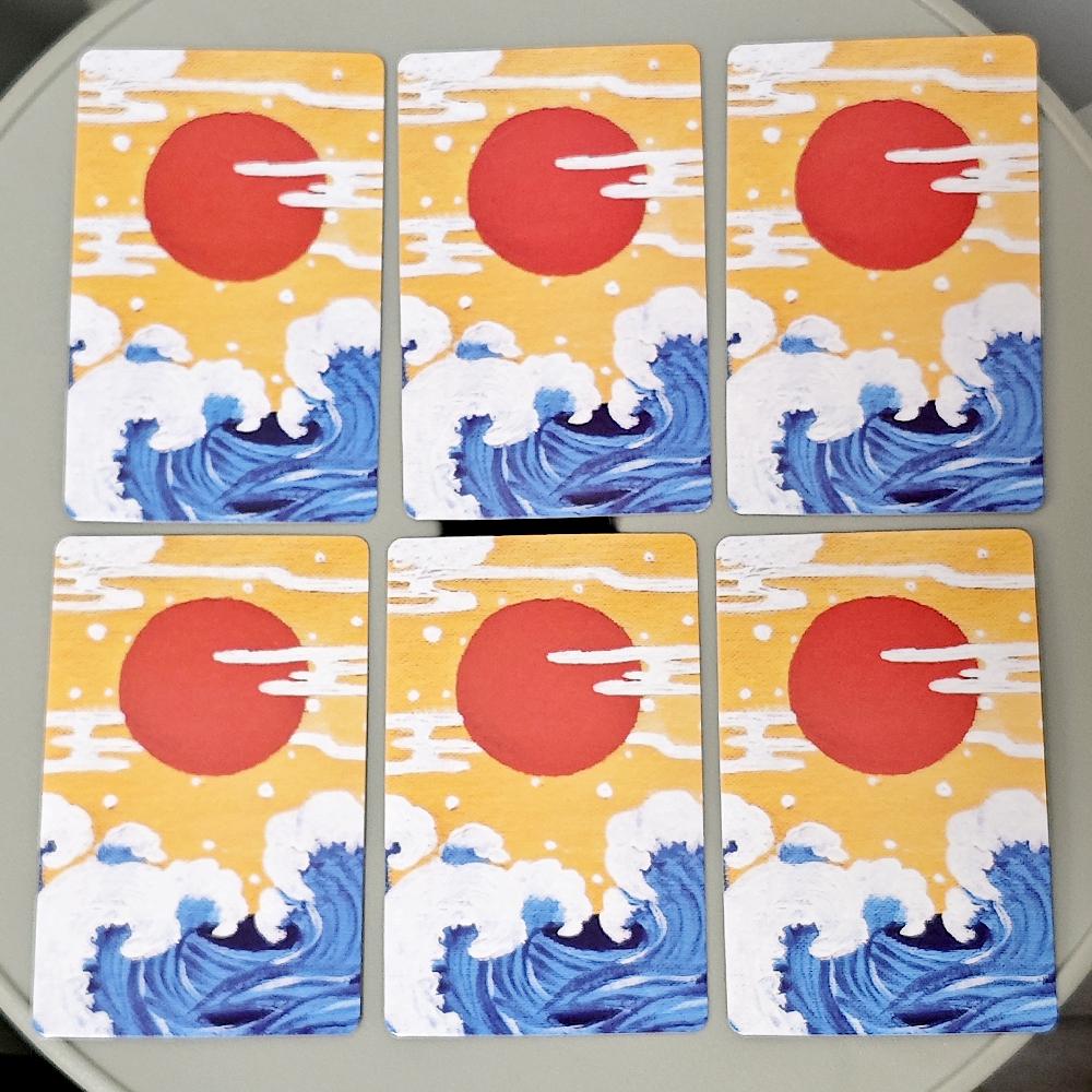 Укиё-э Ленорман 36 шт. Оракул карты 9*6 см на основе плавающего мира стиль японской гравюры на дереве и живописи