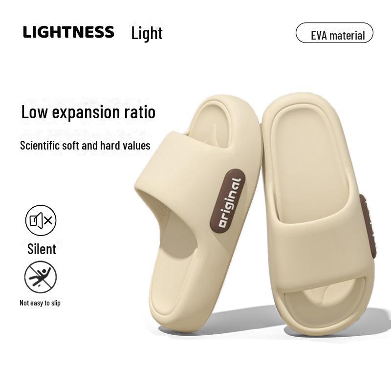 Summer Eva Non-Slip Indoor Slippers: Cozy Thick-Soled Sandals for Home, Bath, or Hotel