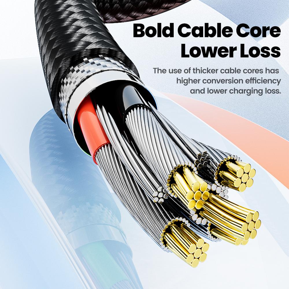 Магнитный кабель Tooki для быстрой зарядки, кабель Micro USB Type C для iPhone, Samsung, Xiaomi, магнитное зарядное устройство, провод для передачи данных мобильного телефона