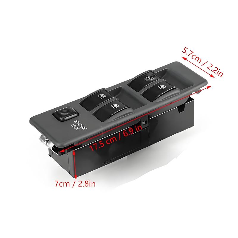 MR753373 For Mitsubishi Pajero Montero V31 V32 1990-2003,Front LHD Power Electric Window Control Switch,OE MR731813 MB781916