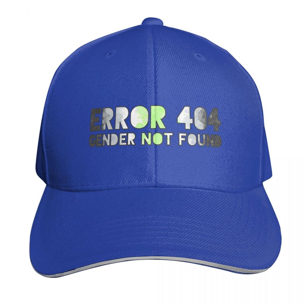 Error Gender Not Found AgenderBlack Baseball Cap birthday Hat Unisex For The Sun fishing hat F Baseball Unisex Womens