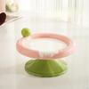 Ceramic Cat Bowl with Raised Design for Food And Water, Suitable Kittens Puppies