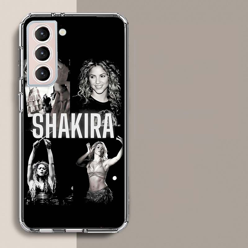 Чехол для телефона S-Shakira Singer для Samsung Galaxy S25 Edge S24 S23 FE S21 S20 S10 Plus S22 S26 Ultra Чехол Прозрачные Чехлы TPU Capa She