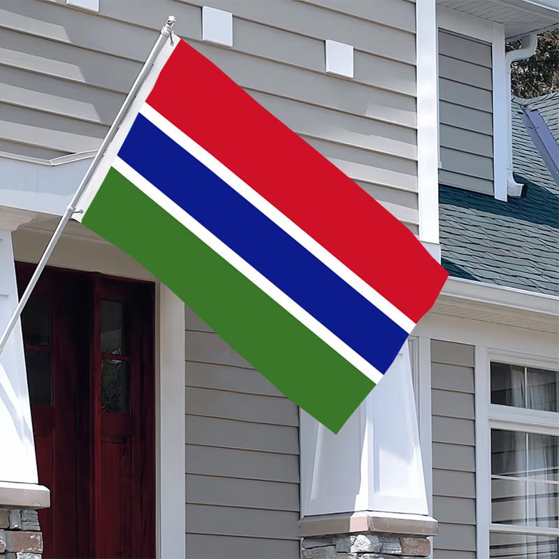 1pc Gambia Republic Flag