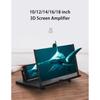 10/12/14/16/18 Inch Mobile Phone Screen Amplifier Pull-out 3d Magnifying Glass Stand Magnifier